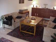 Yalameh nomade tæppe i moderne stue